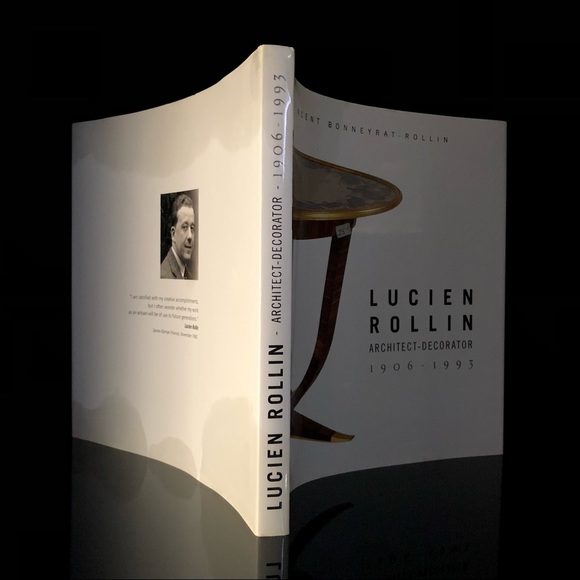 Lucien Rollin Coffee Table Book DJ Designer Furniture Architect Hardcover Good - Picture 13 of 15
